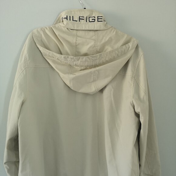 Tommy Hilfiger Men Lightweight Waterproof Regatta Jacket cream L - Picture 8 of 14
